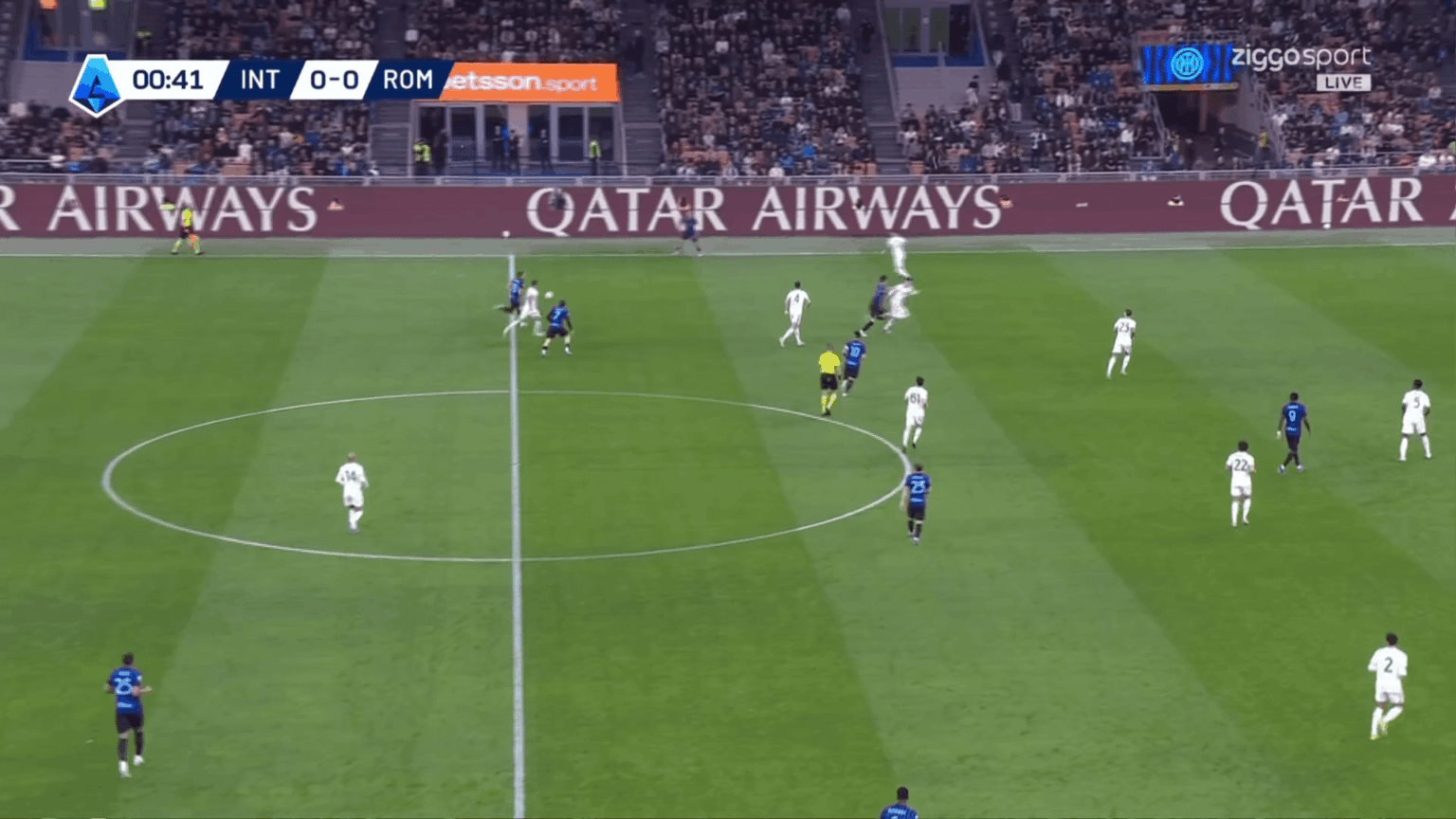 Inter [1]-0 Roma - Lautaro Martinez 1'