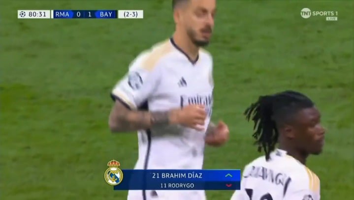 The last time we faced Bayern.