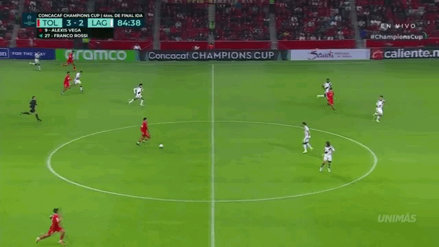 Paulinho (Hat-Trick) 85' Toluca (4) vs LA Galaxy 2