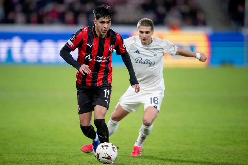 FC Midtjylland's Dario Osorio