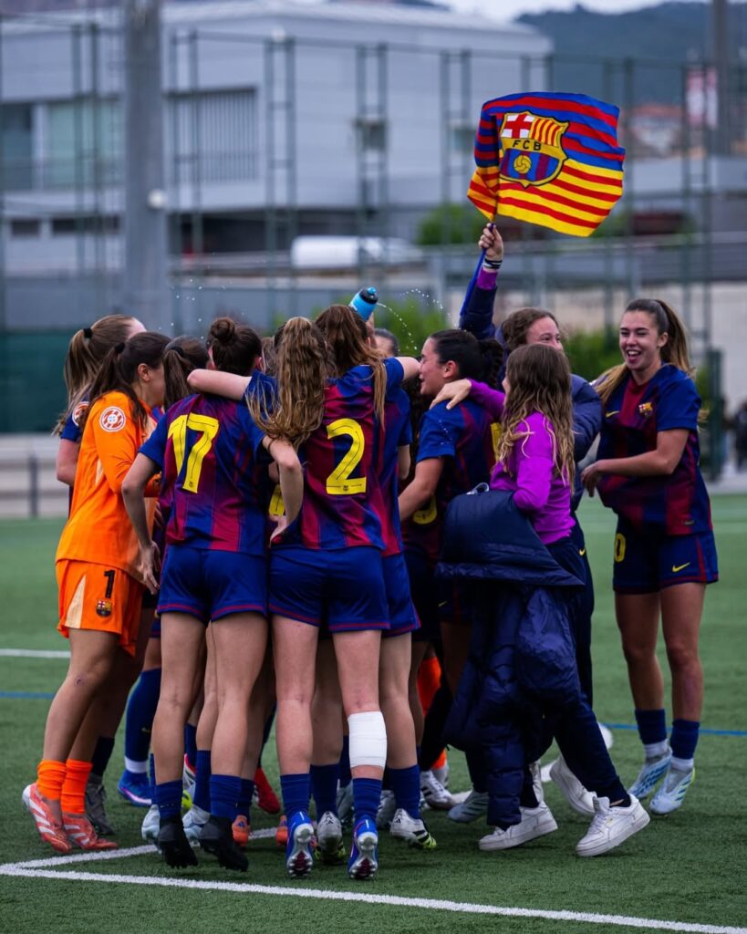 Barcelona Femeni "C" are Tercera Federacion Champions