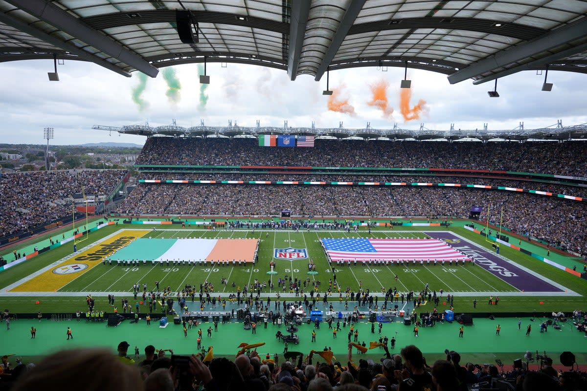 Croke Park hosted an NFL match last year (PA Wire)