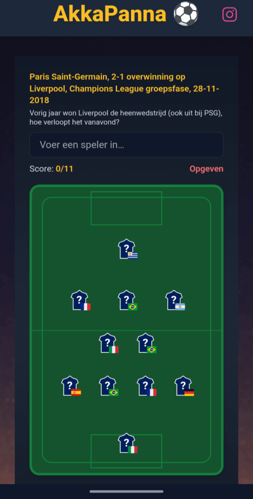 Pubquiz: Throwback to PSG-Liverpool in 2018