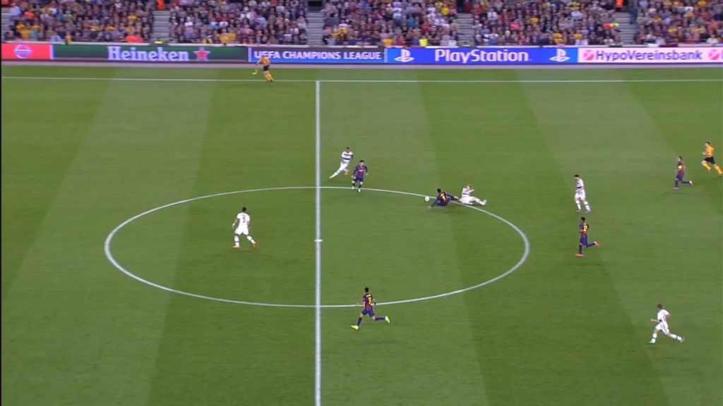 Prime Neymar terrorizing Neuer