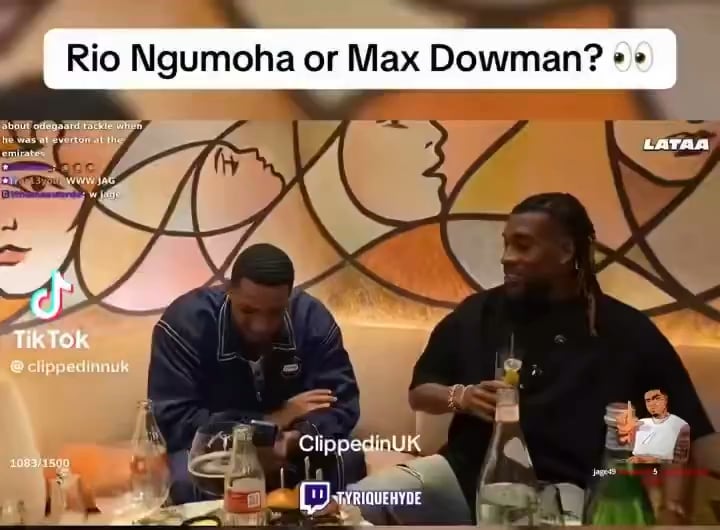 Alex Iwobi on Rio Ngumoha vs Max Dowman