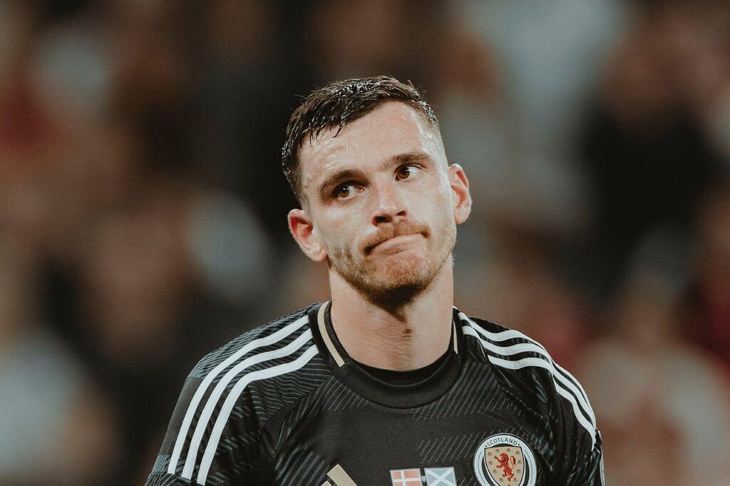 Tottenham target Andy Robertson