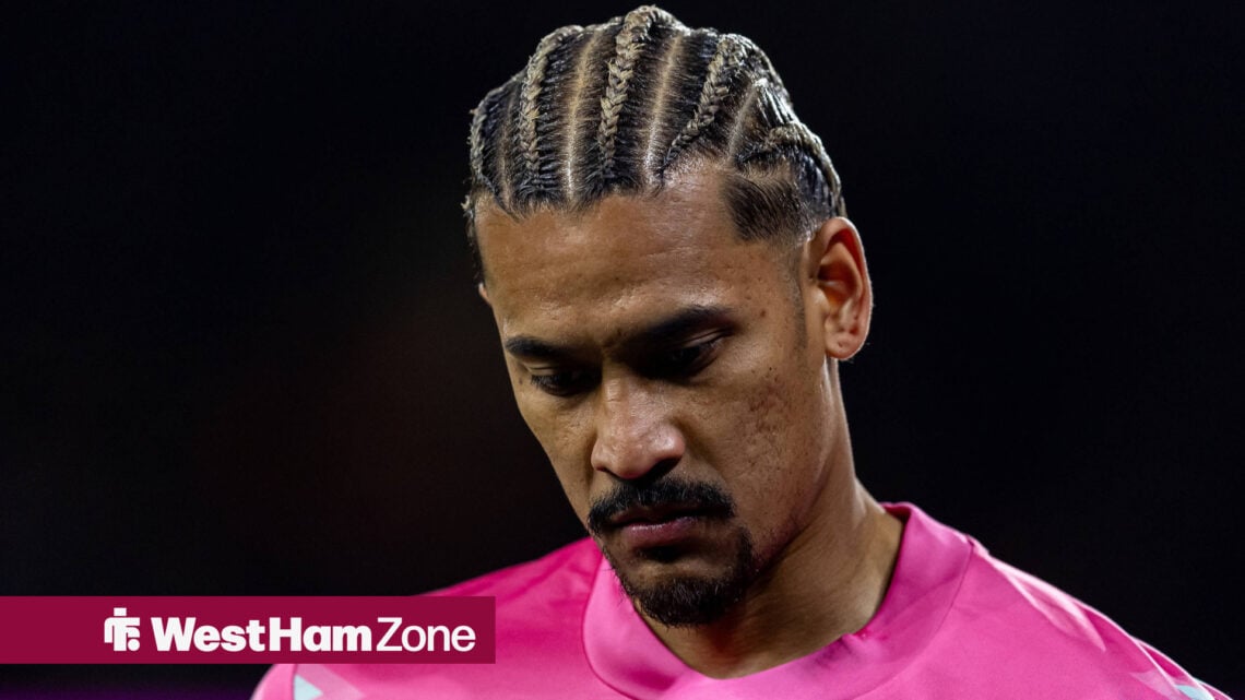 Wolverhampton Wanderers v West Ham United Premier League 01/04/2025. West Ham United goalkeeper Alphonse Areola 23 during the Premier League match ...