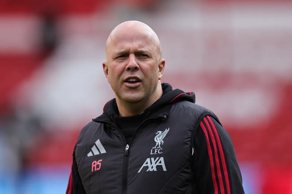 Arne Slot, Manager of Liverpool ahead of the Premier League match between Nottingham Forest and Liverpool