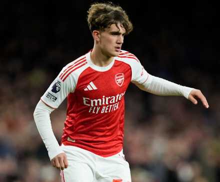 Arsenal's Max Dowman