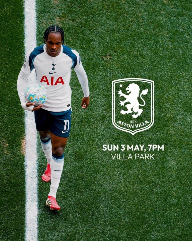 A new date and time has been confirmed for our Premier League fixture against Aston Villa 🗓️