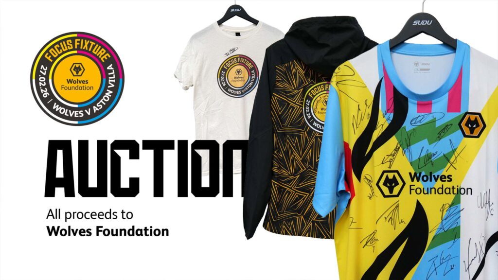 Wolves memorabilia auctions to support the Foundation | Club | News
