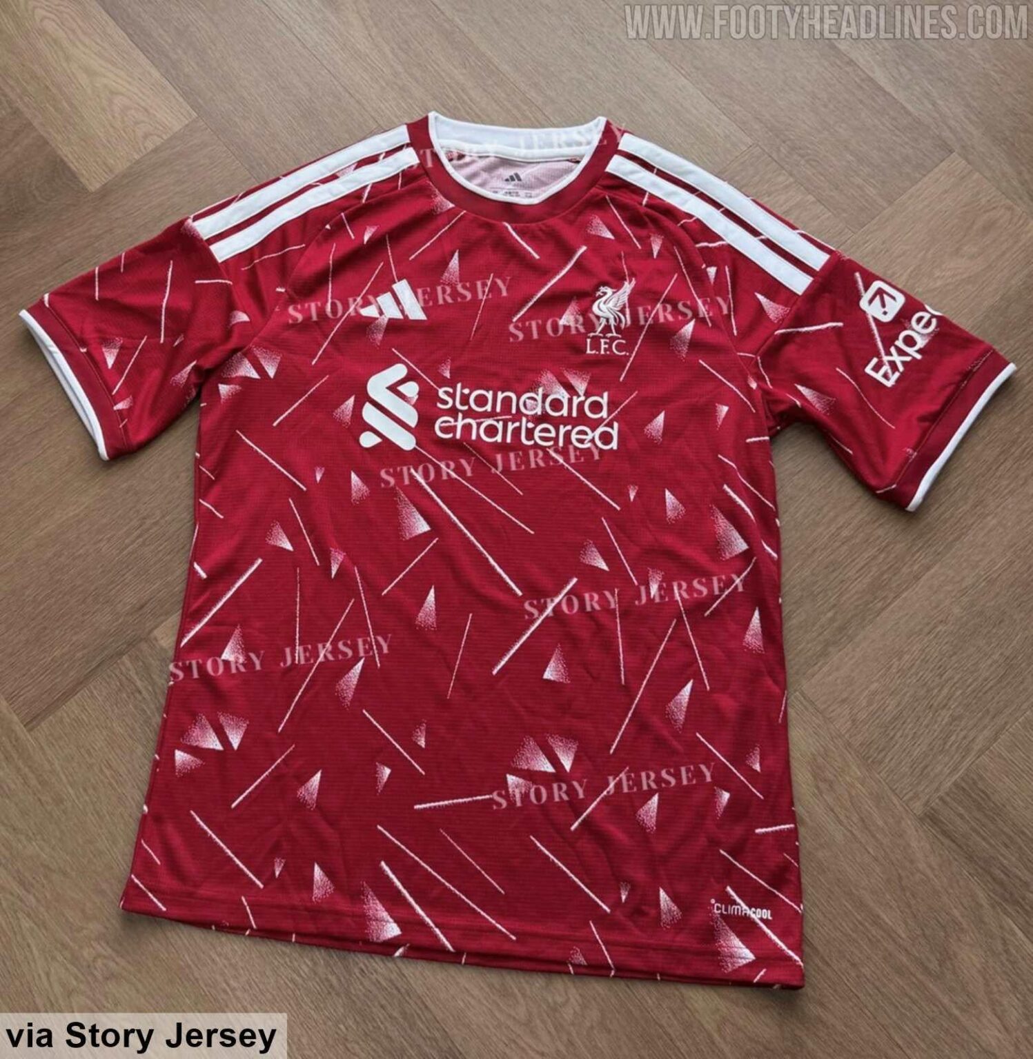 First leaked image of the 26/27 Home kit.