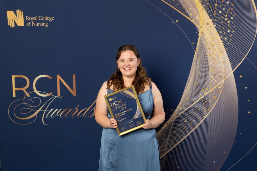 Southampton student nurse wins Royal College of Nursing award