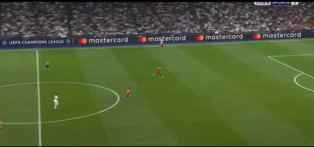 Sometimes, dropping back into midfield on a counterattack to ask for ball to feet isn't always the right move