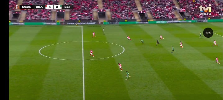 Sporting de Braga 1 - Real Betis (1) Cucho Hernández (61)