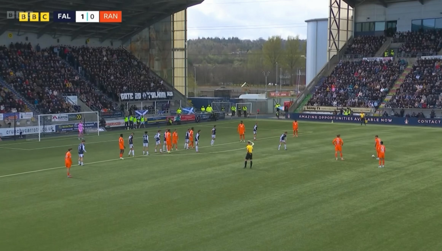 Aasgaard’s cheeky wee freekick