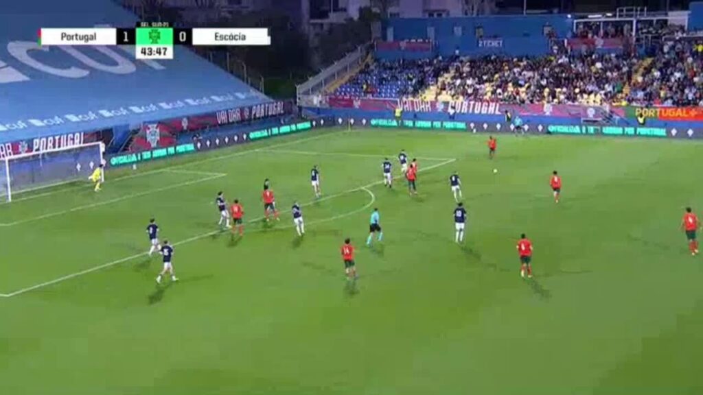 Portugal U21 2-0 Scotland U21 - Daniel Banjaqui 44'