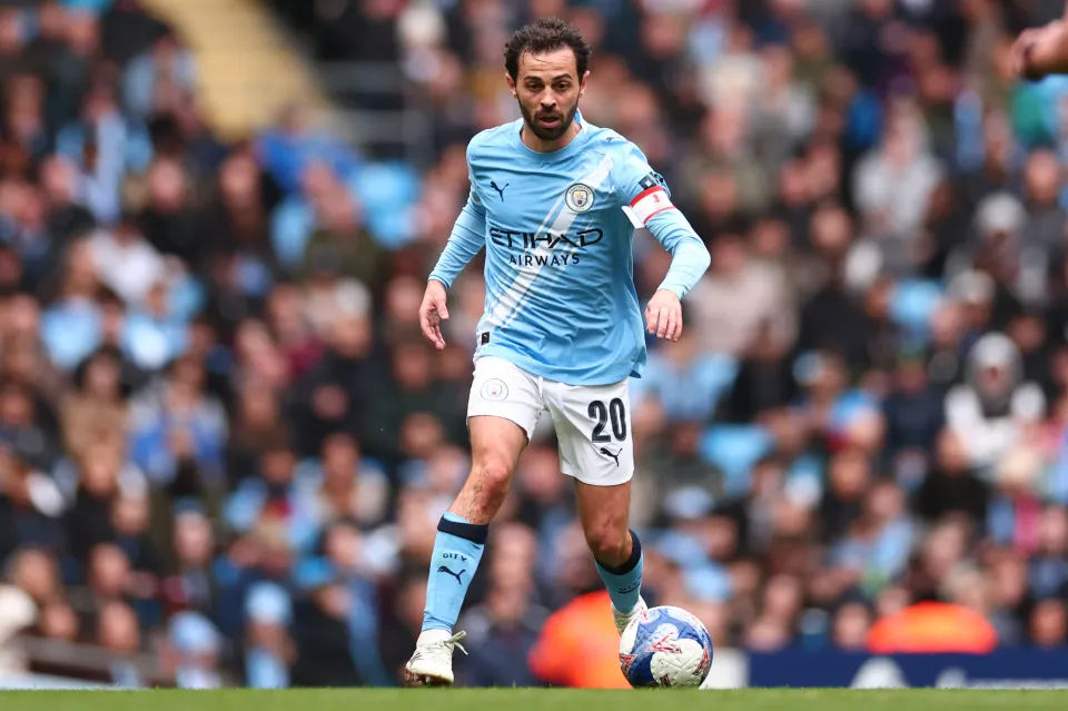 Bernardo Silva of Manchester City during the Emirates FA Cup Quarter Final match between Manchester City and Liverpool