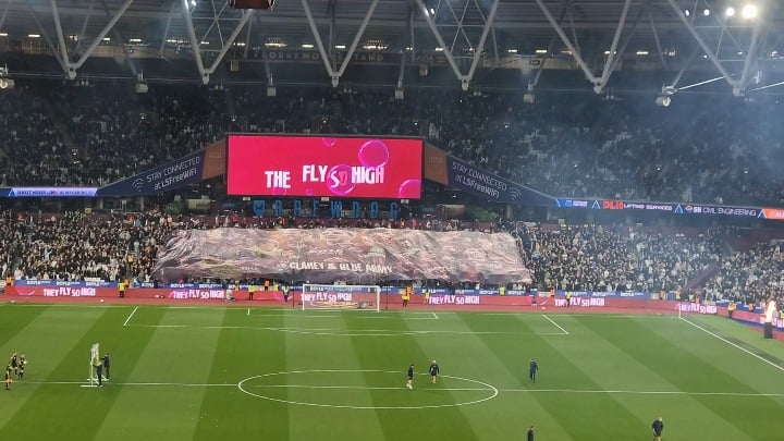 same tifo as last time but looked a lot better