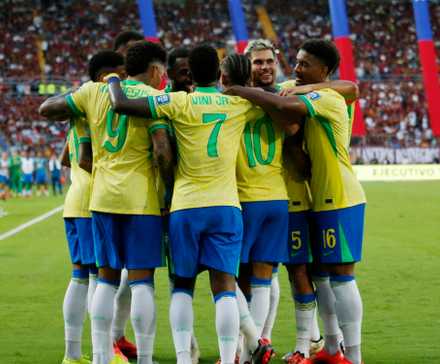 Brazi players celebrate