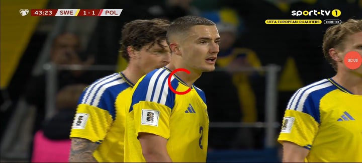 Golo de Lagerbielke frente á Polónia