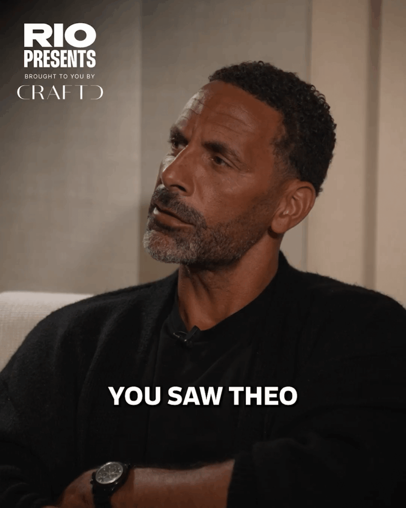 Patrice Evra on Walcott comparing United ’08 to Arsenal’s current team: “I’m leaving. That's the problem with Arsenal, now he's comparing this team with our 2008 team.”

“I think it's menace you know for the society. He should not be on TV.  He's dangerous for the kids.”