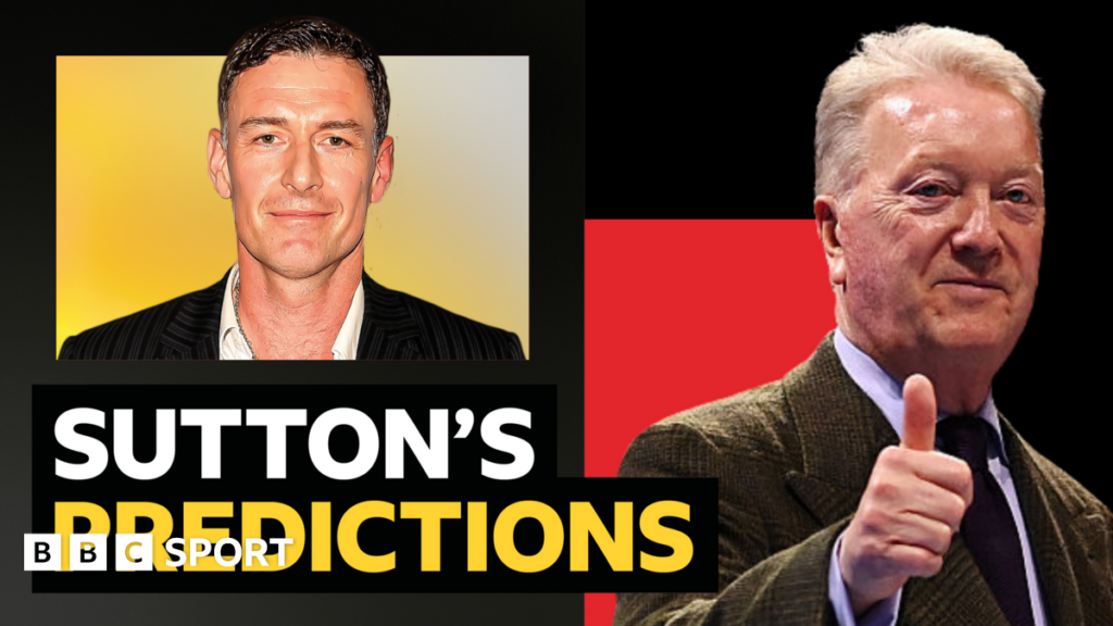 Premier League predictions: Chris Sutton v boxing promoter & Arsenal fan Frank Warren - & AI