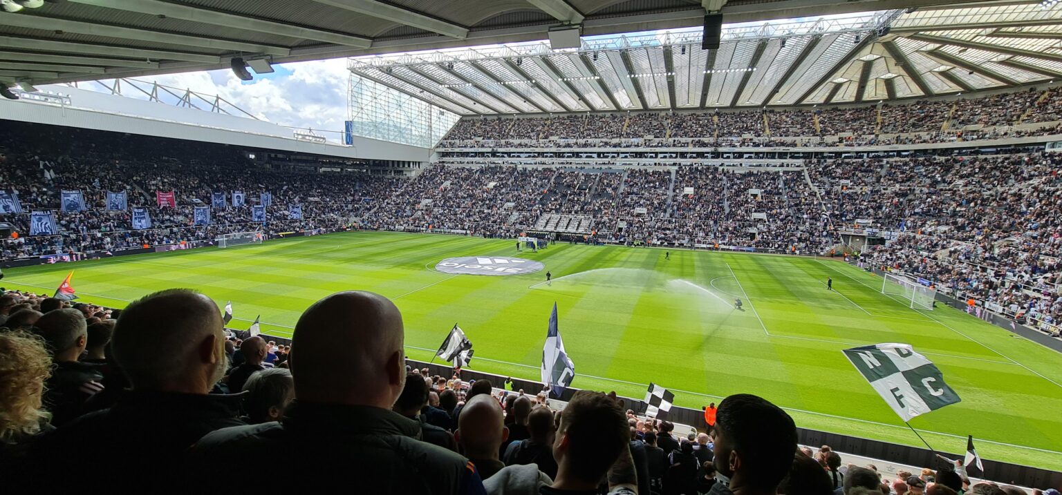 First trip to St James' Park!