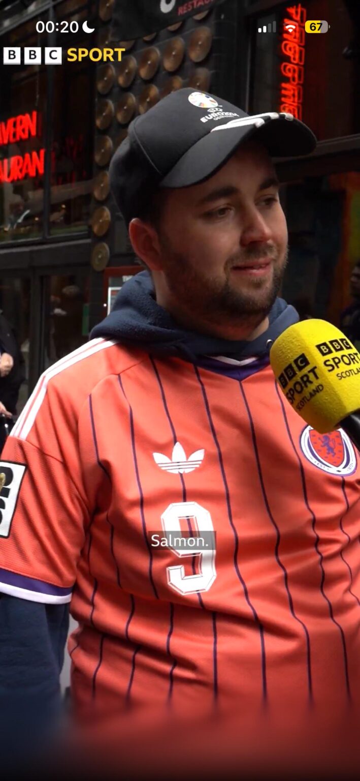 Where’d this brother get a top with the WC badge on it?!