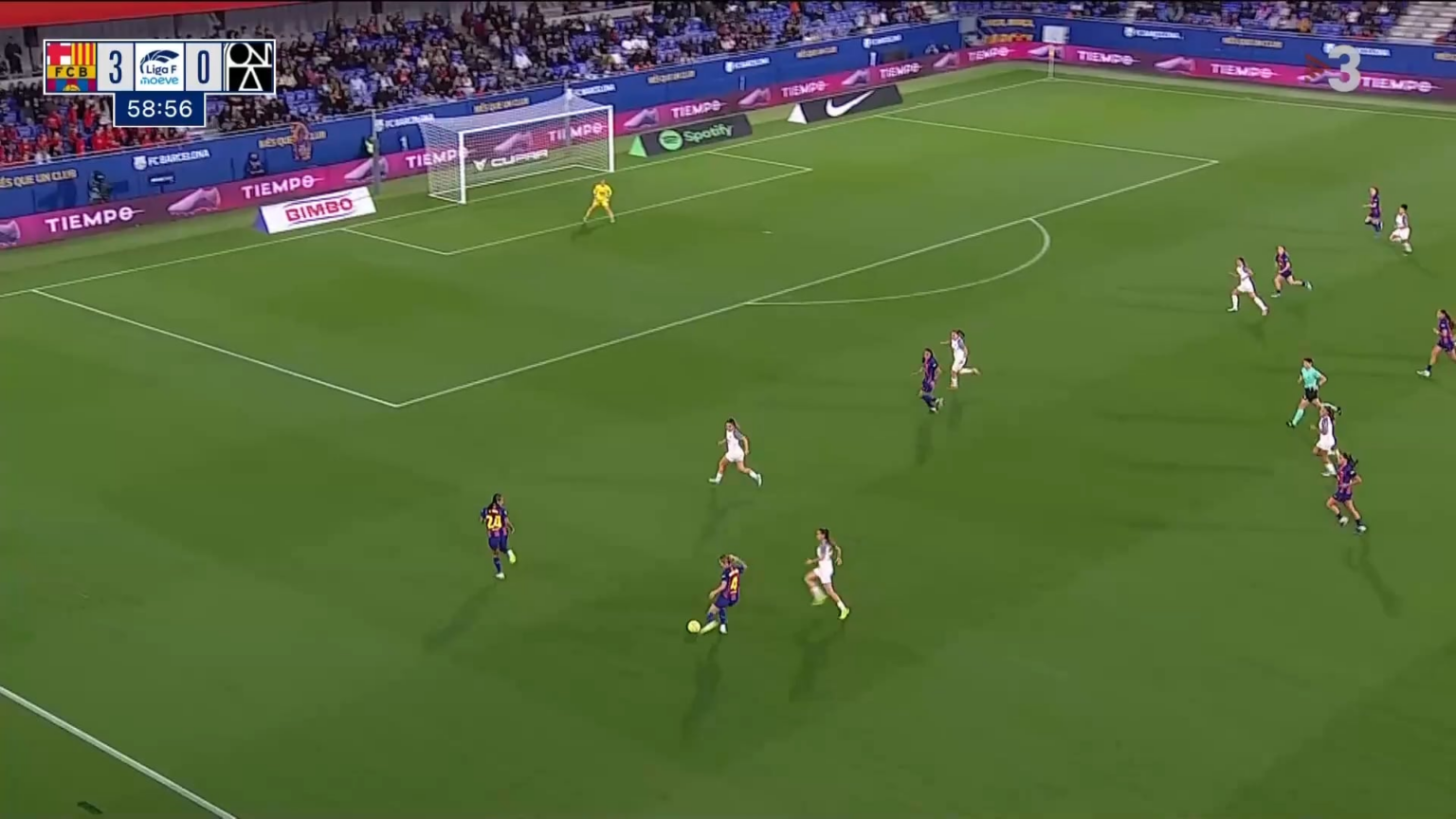 Barca W [4] - 0 Levante Badalona - 59' Esmee Brugts