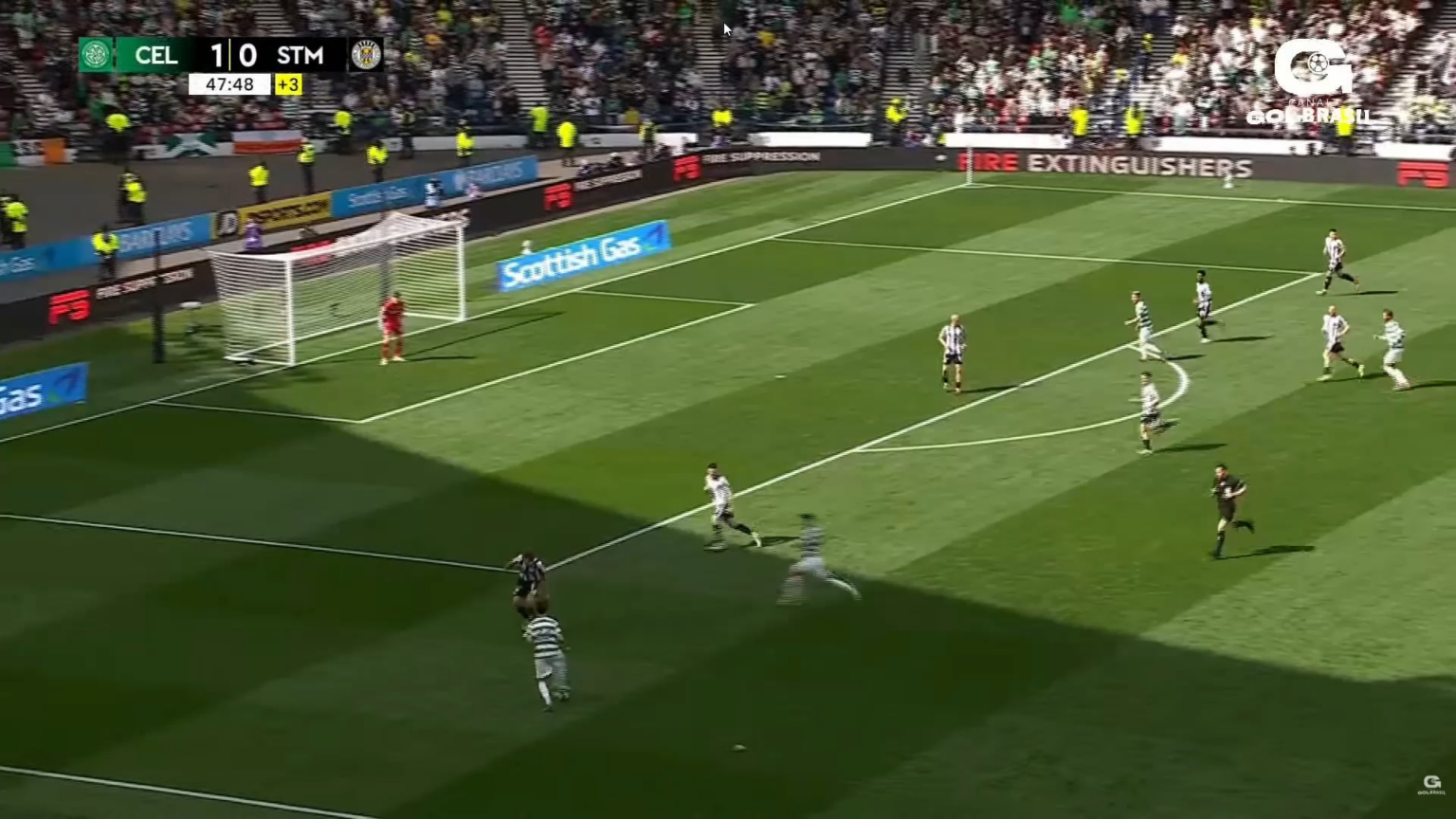 Celtic [2] - 0 League Cup Winners St. Mirren | A. Ralston 45+3'