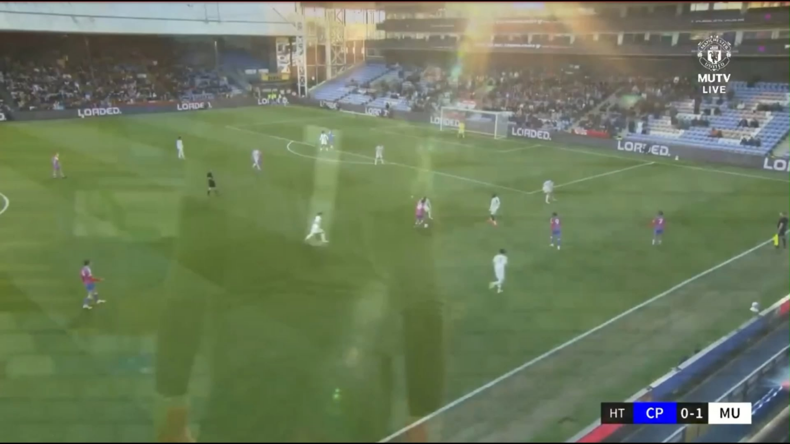 Crystal Palace 0 - [1] Man Utd - Noah Ajayi 19'