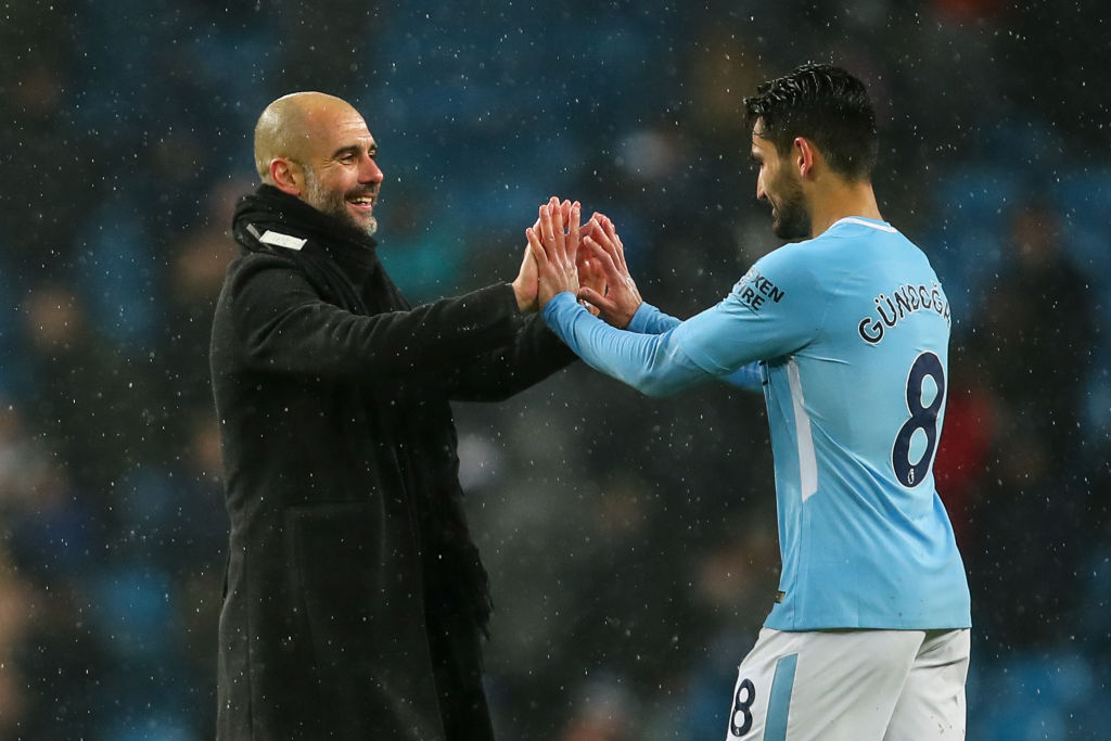 Manchester City: Pep Guardiola and Ilkay Gundogan