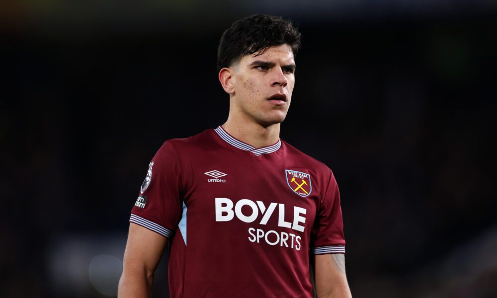 West Ham United midfielder Mateus Fernandes on Manchester United’s radar