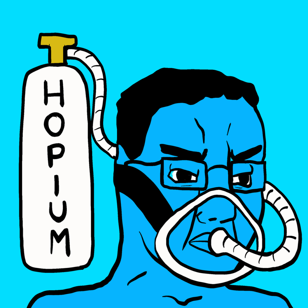 Gonna start getting high on hope from now tlll we meet City on Sunday. What else can a gunner do?