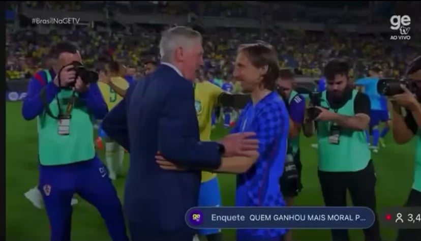 Carlo, Luka and vini reunited after the match❤️
