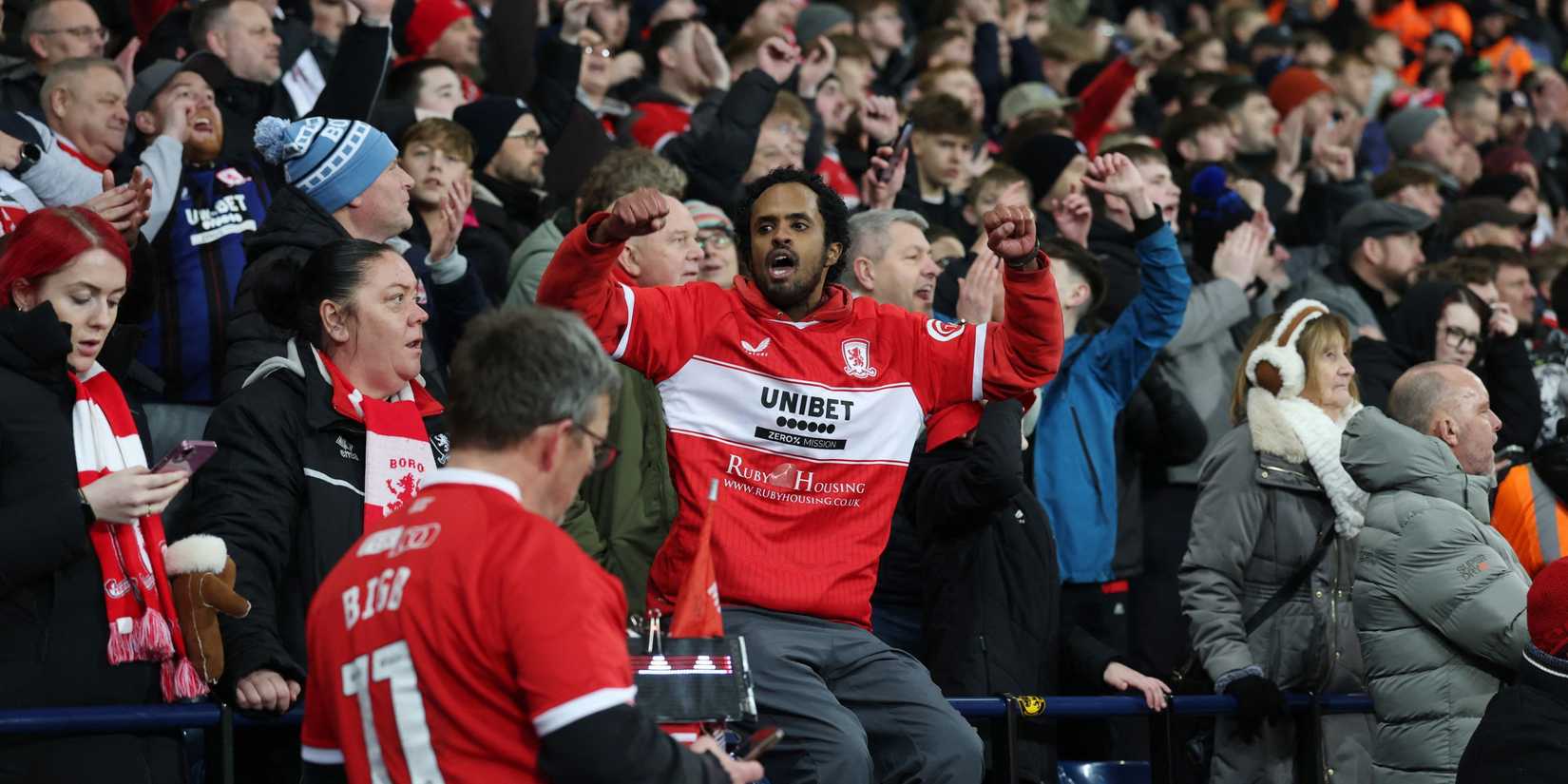Middlesbrough fans