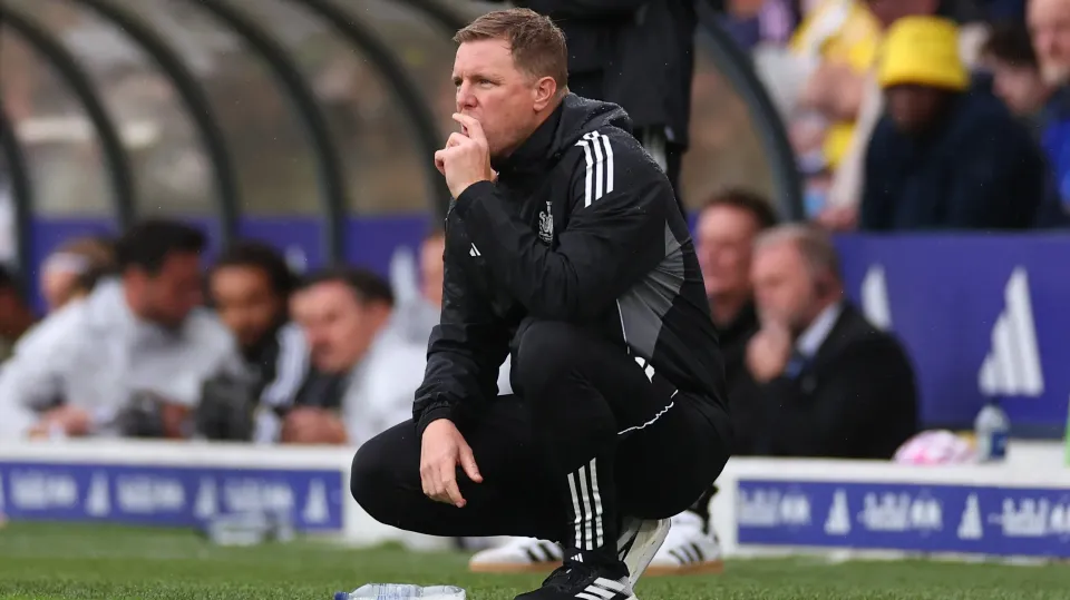 Newcastle manager Eddie Howe