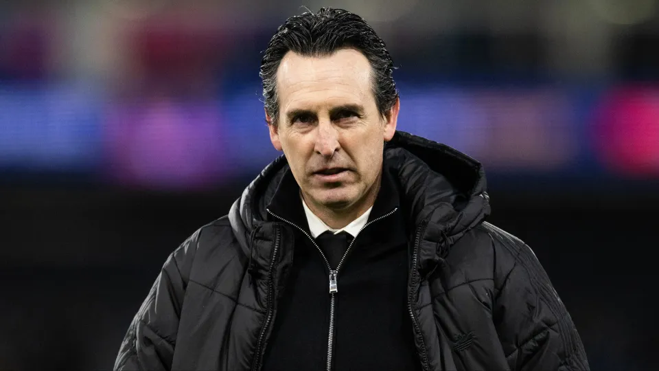 Aston Villa manager Unai Emery