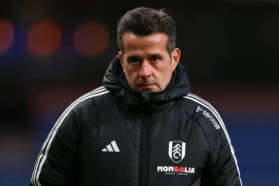 Fulham Manager Marco Silva during the Premier League match between Burnley and Fulham at Turf Moor on December 13, 2025