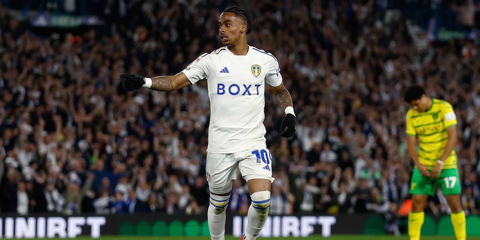 Leeds winger Crysencio Summerville