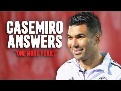 "One More Year?" 🥹 | Casemiro Fan Q&A