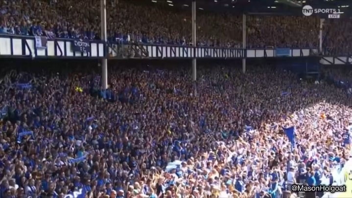 Anticipation ramping up. Up the Toffees