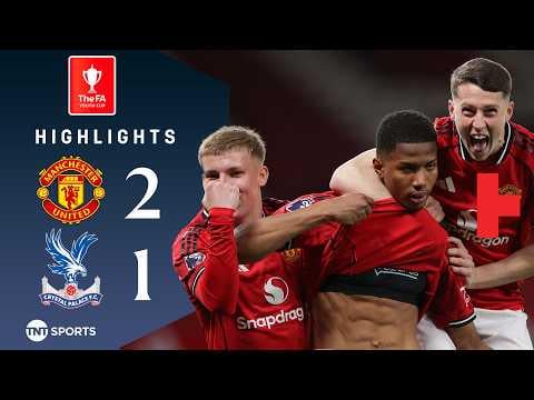 Man United U18 2-1 Crystal Palace U18 | FA Youth Cup Semi-Final Highlights