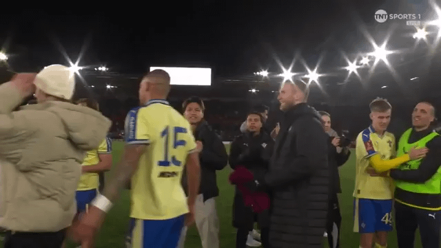 Ross Stewart's post-match interview after Southampton eliminate Arsenal from the FA Cup