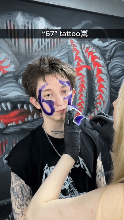 I wonder if he knows the significance of this in the East End of Glasgow?