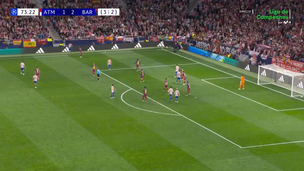 Joan Garcia Point Blank Save against Atletico de Madrid 73'