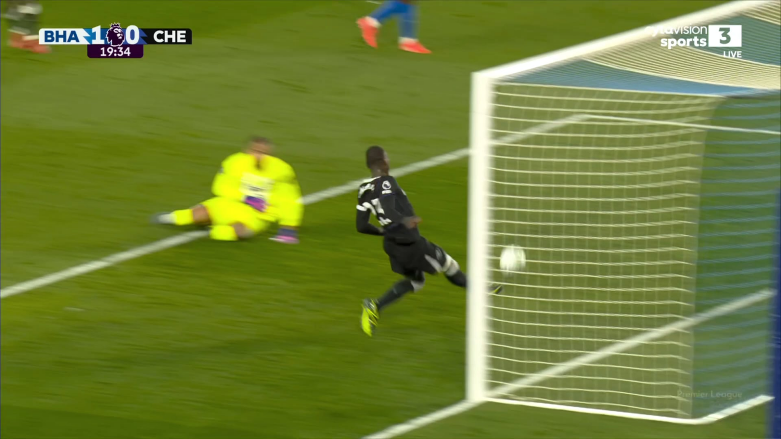 Chalobah goal line clearance against Brighton