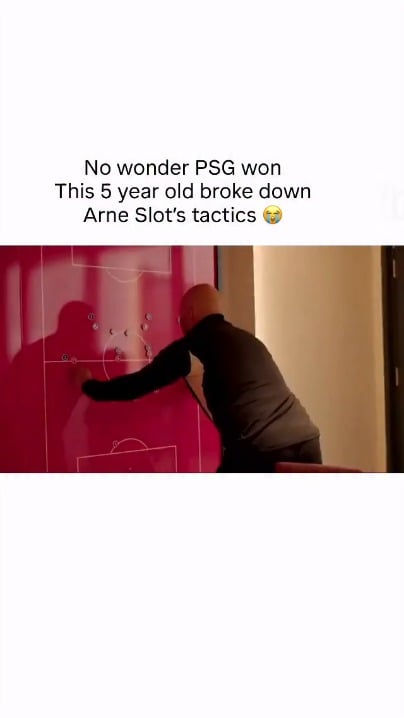 5 year old breaking Slot's tactics. 😭