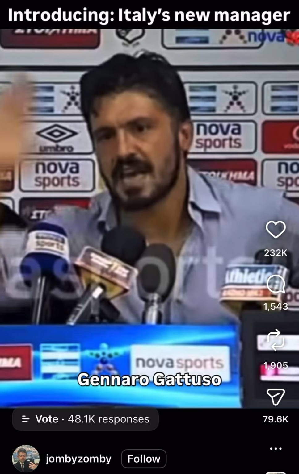 Gattuso tried to tell us 😂